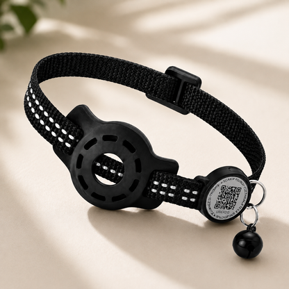 Safe Smart Cat Collar With AirTag Case
