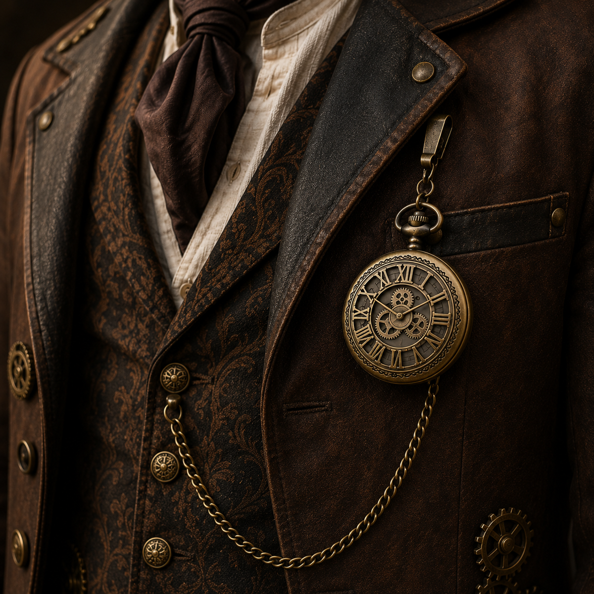 Distinctive Vintage Steampunk Pocket Watch