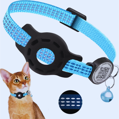 Safe Smart Cat Collar With AirTag Case