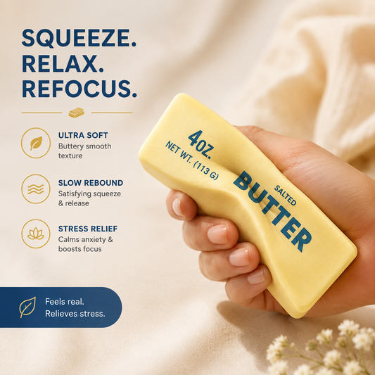 Engaging & Relaxing Butter Squishy Sensory Toy