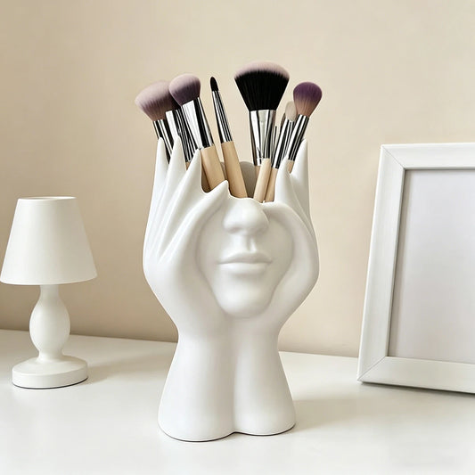 Artistic Face & Hands Makeup Brush Holder