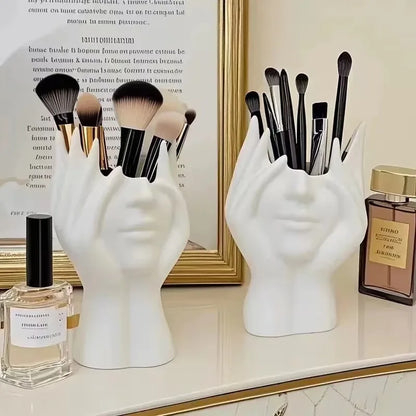 Artistic Face & Hands Makeup Brush Holder
