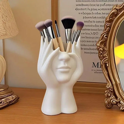 Artistic Face & Hands Makeup Brush Holder