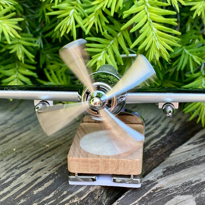 Sleek & Cool Solar Powered Airplane Air Freshener